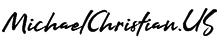 Logo for michaelchristian.us