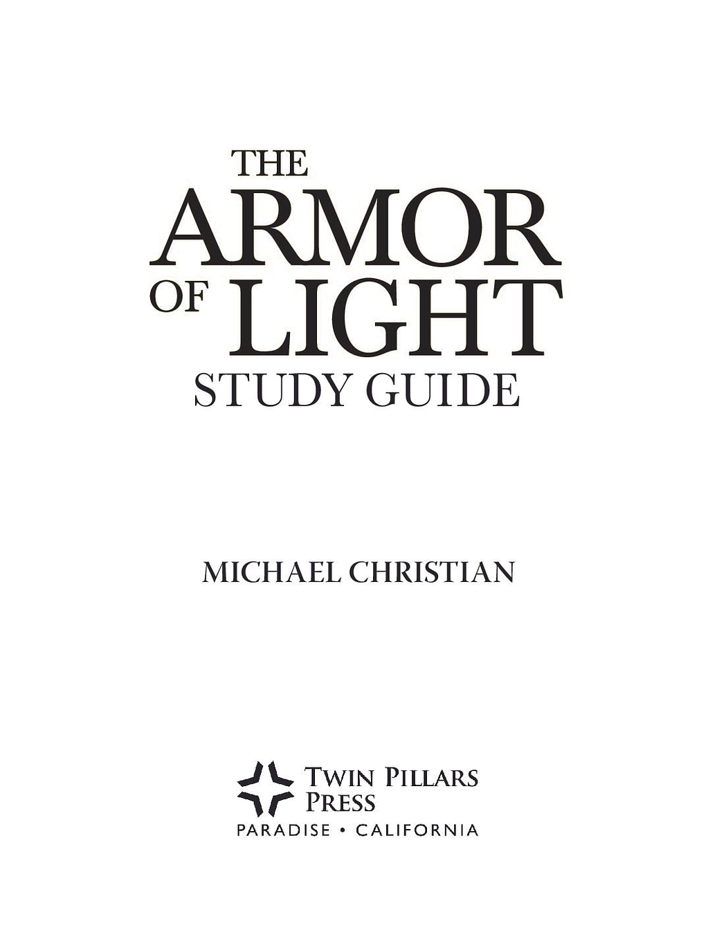 Study Guide for The Armor of Light Preview